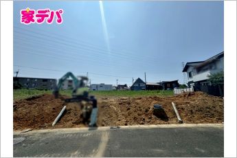 【1号棟】建築予定地です！・4SLDK・隣接洋室3.75帖・主寝室にはウォークインクローゼット・全室収納付き・インナーバルコニー・駐車スペース2台