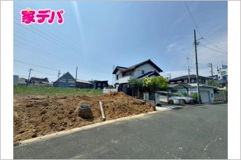 【3号棟】建築予定地です！・3SLDK・南向きLDKは18.25帖・開放感なリビング階段・キッチン横にはパントリー・2階全室ウォークインクローゼット完備