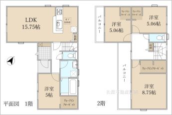 【4LDK】※図面と現況に相違ある場合には現況優先とします。