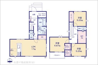 グラファーレみよし市三好町6期2棟　1号棟