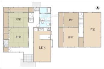 4LDK※図面と現況に相違ある場合には現況優先とします。