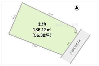 D区画※図面と現況に相違がある場合は現況優先とします