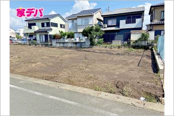 【4号棟】建築予定地です！・4LDK・LDK17帖・和室、2階居室に収納完備・主寝室、WIC完備・インナーバルコニー・並列2台駐車可能