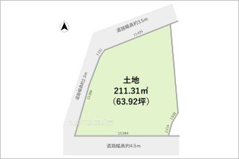 ※図面と現況に相違ある場合には現況優先とします。