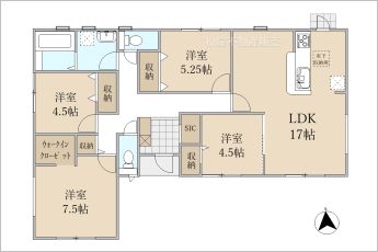 リーブルガーデン中央区舞阪町浜田2期　1号棟