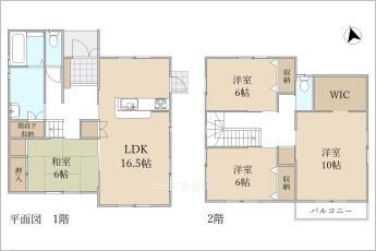 4LDK※図面と現況に相違がある場合は現況優先とします