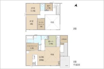 ※図面と現況に相違ある場合には現況優先とします。