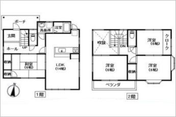 4LDK※図面と現況に相違ある場合には現況優先とします。