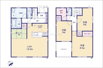 3SLDK+タタミコーナー（3帖）