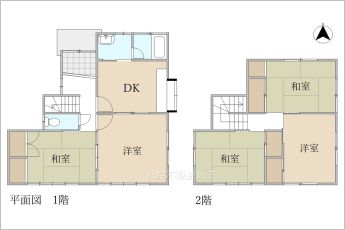 5DK※図面と現況に相違ある場合には現況優先とします。