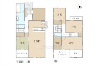 4LDK※図面と現況に相違ある場合には現況優先とします。