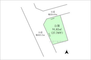 ※図面と現況に相違がある場合は現況優先とします