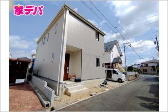 建物完成です！カーテンレール・網戸・照明器具はオプションで別途費用が掛かります