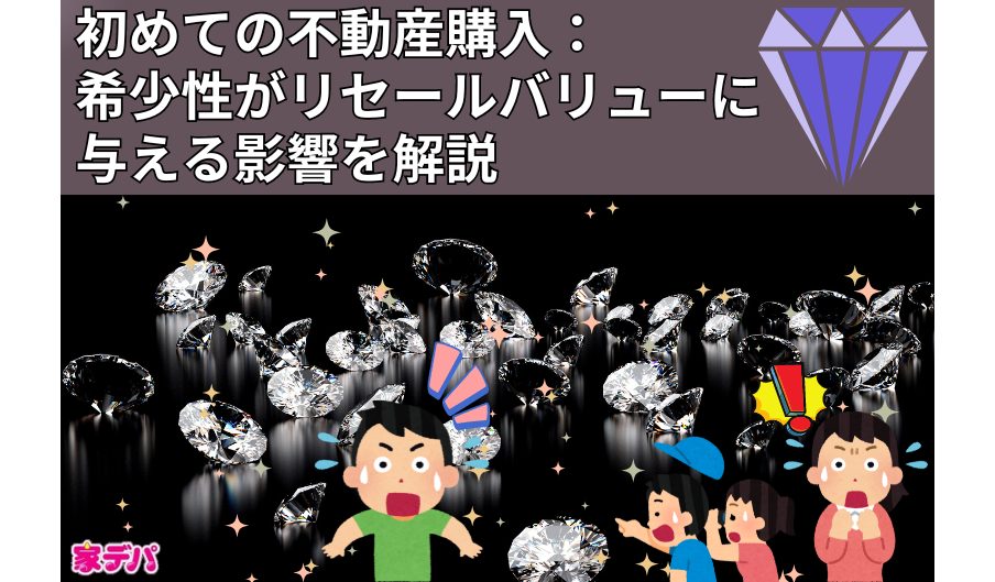 初めての不動産購入：希少性がリセールバリューに与える影響を解説