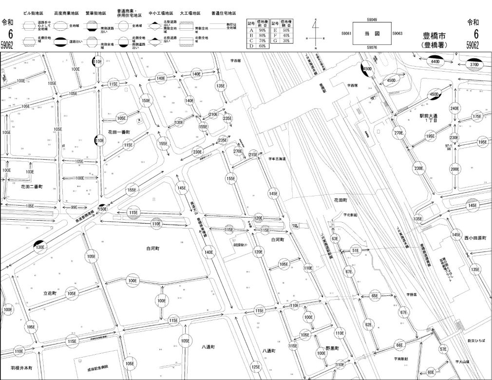 国税庁路線価図